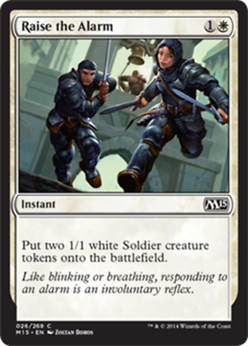 Raise the Alarm Magic 2015 - MTG