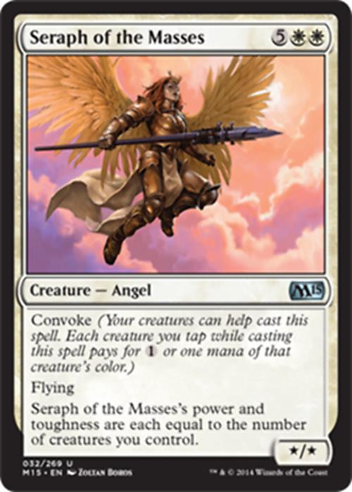 Seraph of the Masses Magic 2015 - MTG
