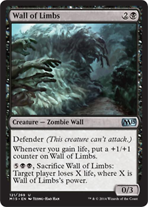 Wall of Limbs Magic 2015 - MTG