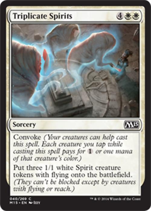 Triplicate Spirits Magic 2015 - MTG