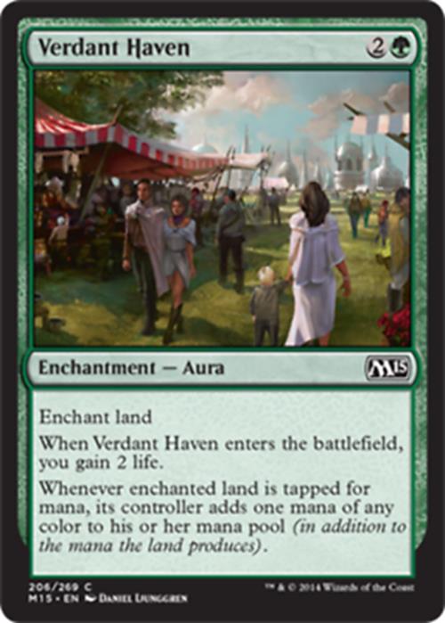 Verdant Haven Magic 2015 - MTG