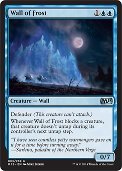 Wall of Frost Magic 2015 - MTG