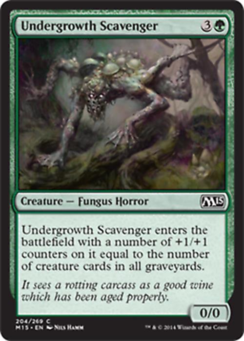 Undergrowth Scavenger Magic 2015 - MTG