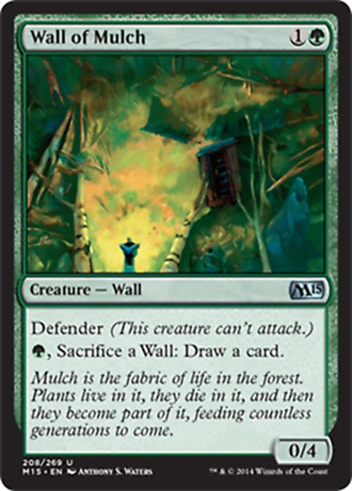 Wall of Mulch Magic 2015 - MTG