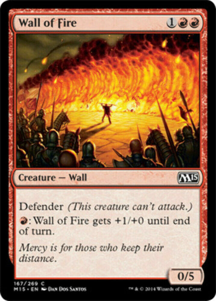 Wall of Fire Magic 2015 - MTG