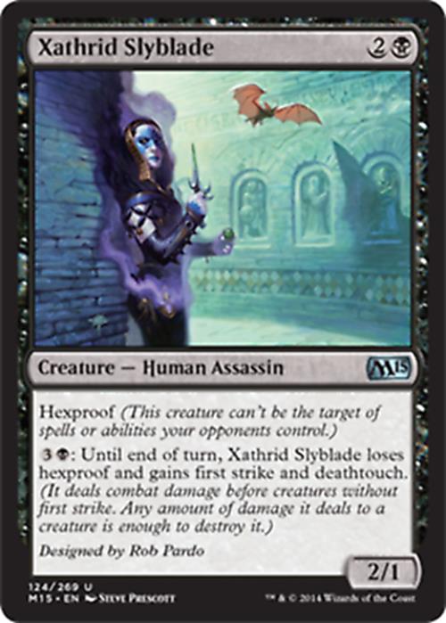 Xathrid Slyblade Magic 2015 - MTG