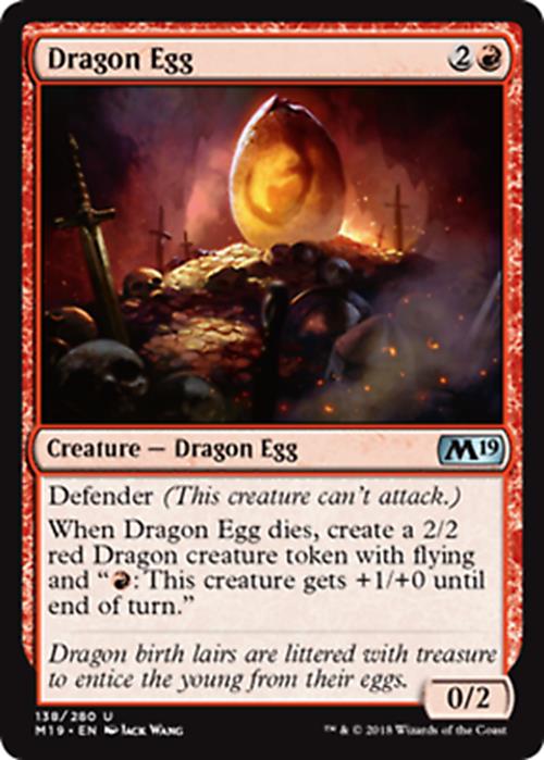 Dragon Egg Core Set Magic 2019 - MTG