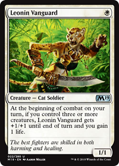 Leonin Vanguard Core Set Magic 2019 - MTG