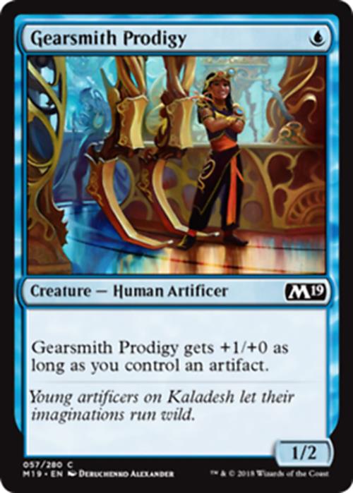 Gearsmith Prodigy - Foil Core Set Magic 2019 - MTG