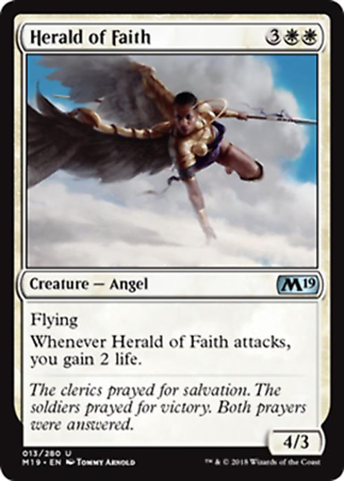 Herald of Faith Core Set Magic 2019 - MTG