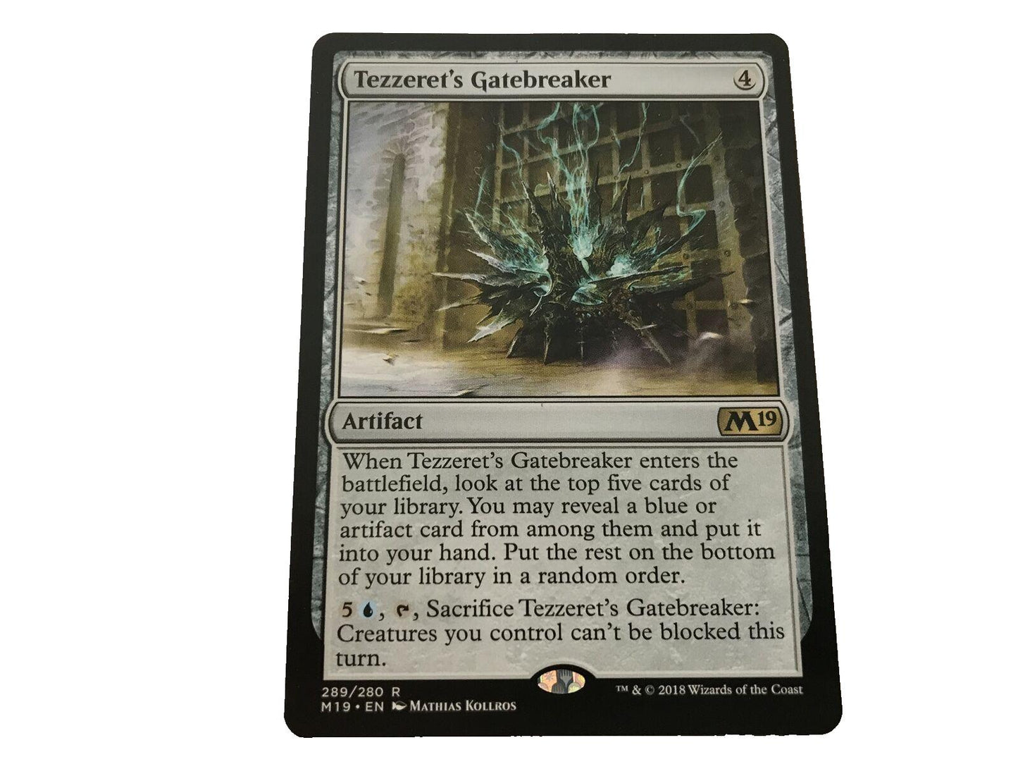 Tezzeret's Gatebreaker - Core set Magic 2019 - MTG