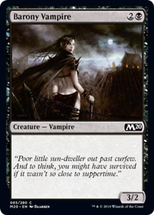 Barony Vampire - Magic 2020 - MTG