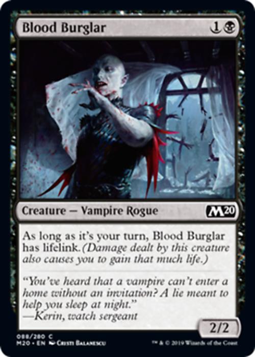 Blood Burglar - Core Set 2020 - Magic the Gathering - MTG