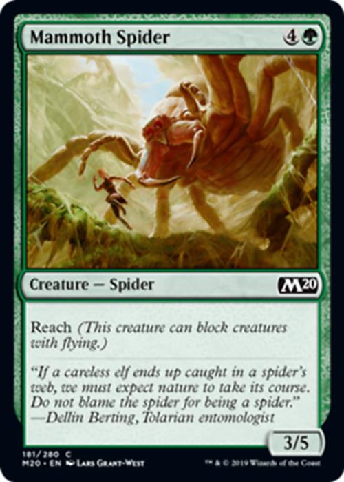 Mammoth Spider - Core Set 2020 - Magic the Gathering - MTG