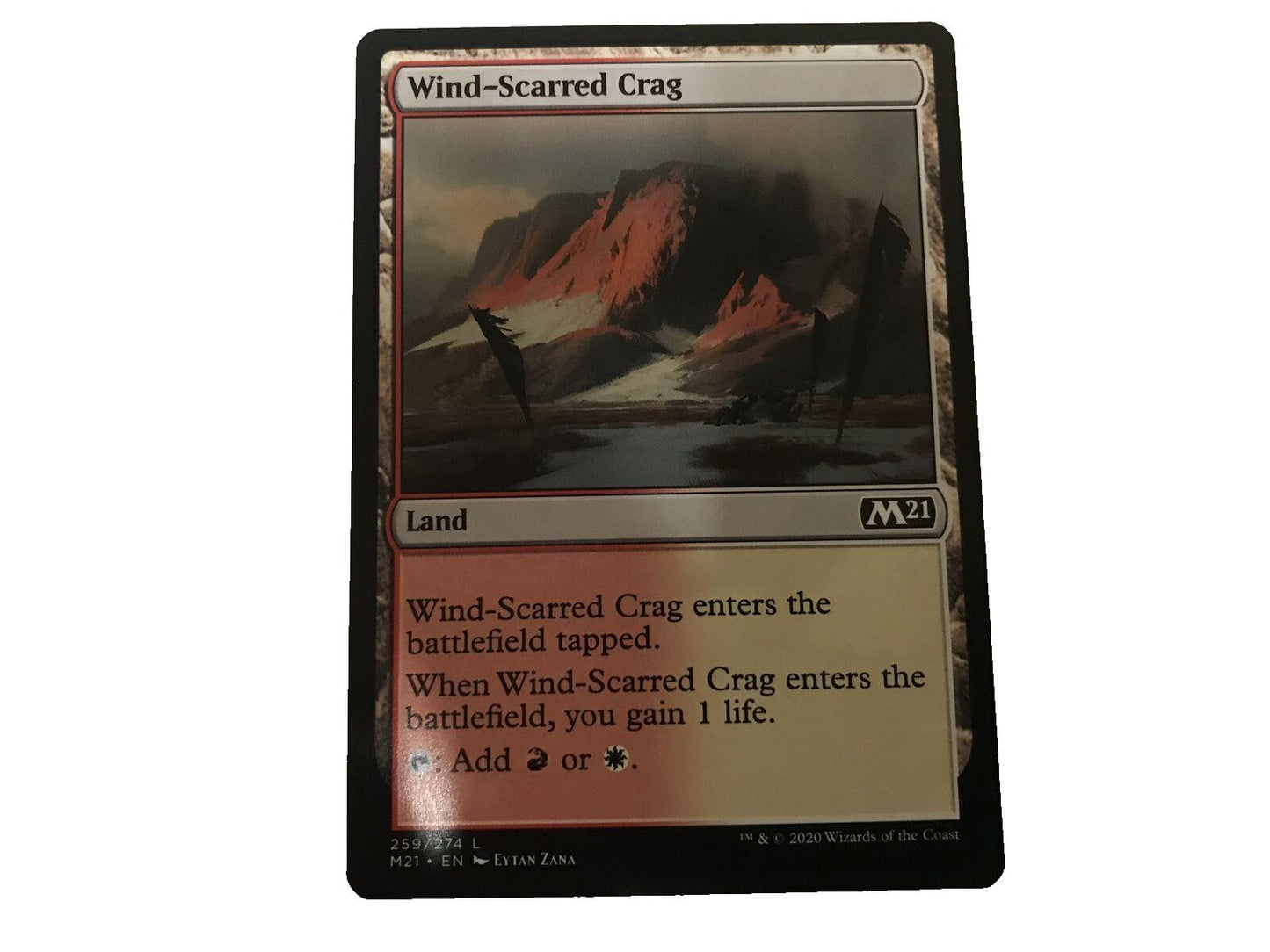 Wind-Scarred Crag - Magic 2021 - MTG