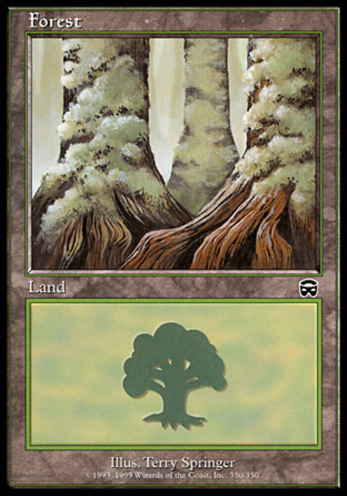 Forest (350) Mercadian Masques - MTG