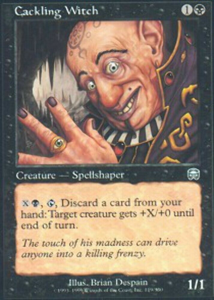 Cackling Witch Mercadian Masques - MTG