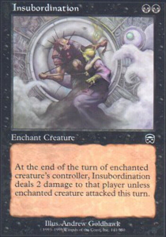 Insubordination Mercadian Masques - MTG