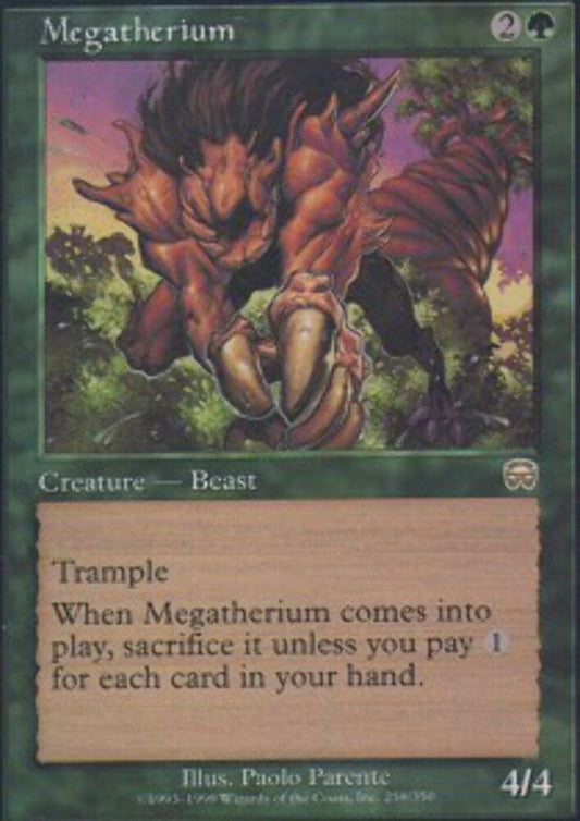 Megatherium Mercadian Masques - MTG