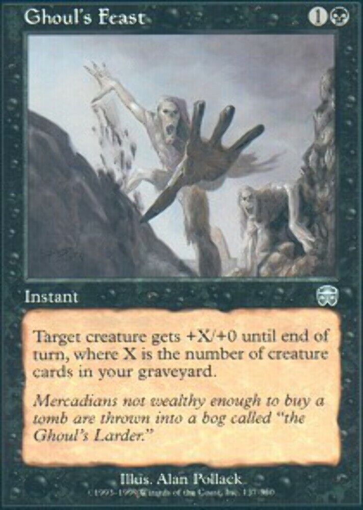 Ghoul's Feast Mercadian Masques - MTG