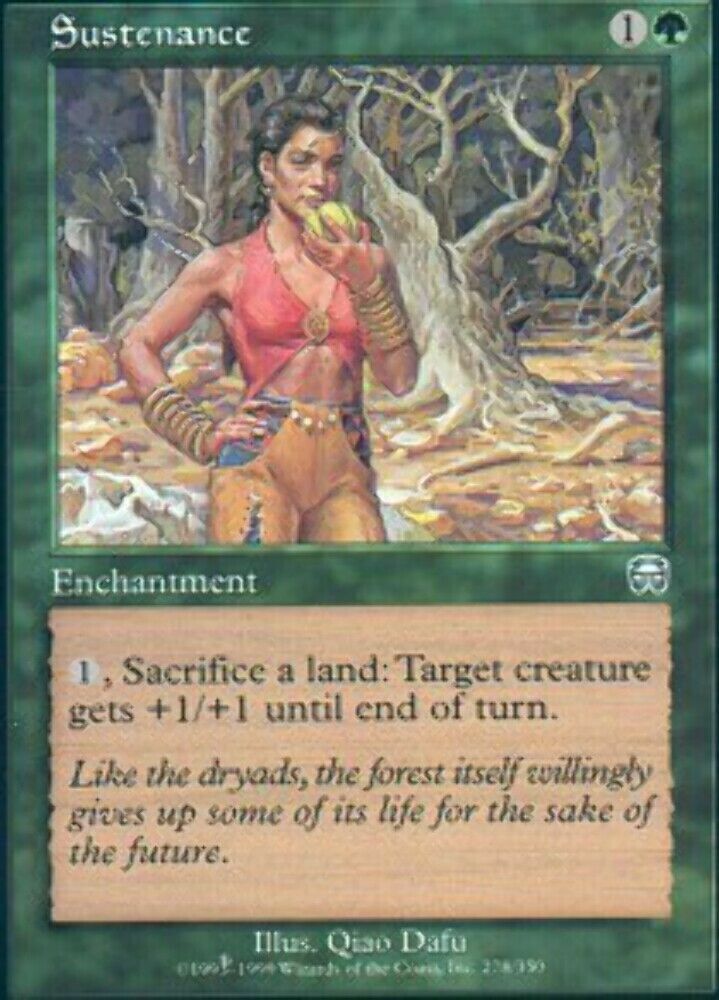 Sustenance Mercadian Masques - MTG