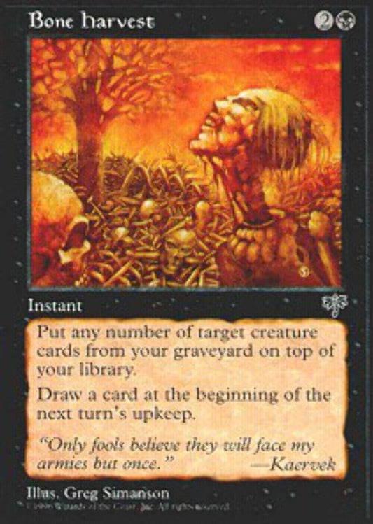 Bone Harvest Mirage - MTG