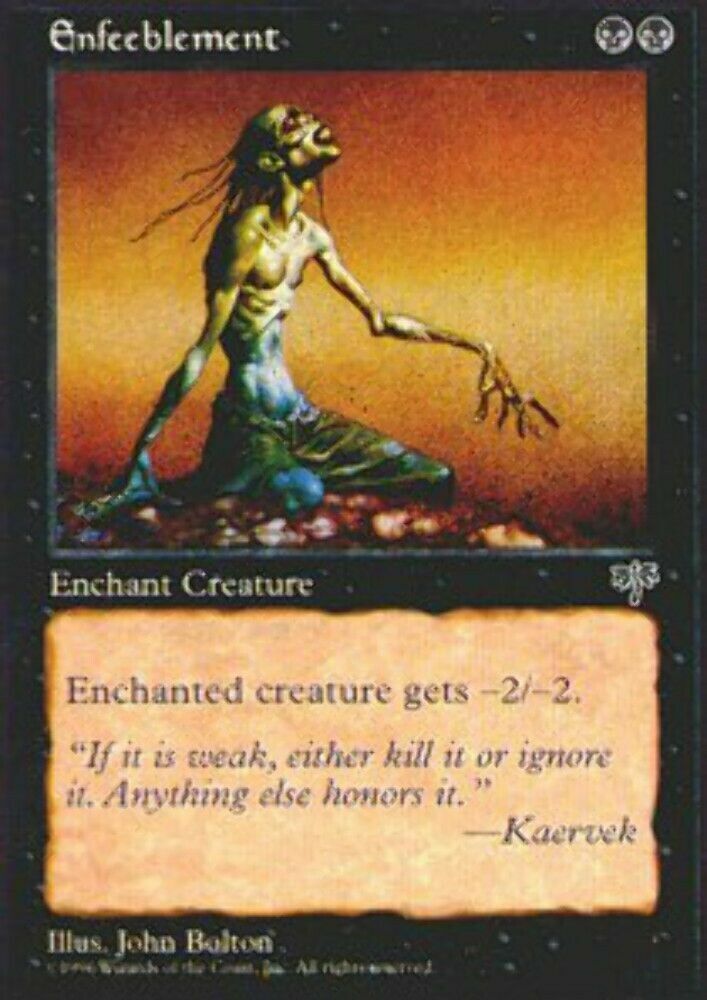 Enfeeblement Mirage - MTG