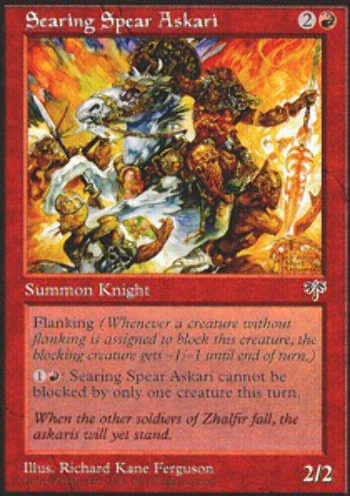 Searing Spear Askari Mirage - MTG