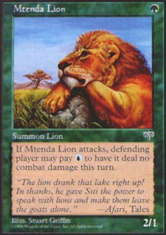 Mtenda Lion Mirage - MTG