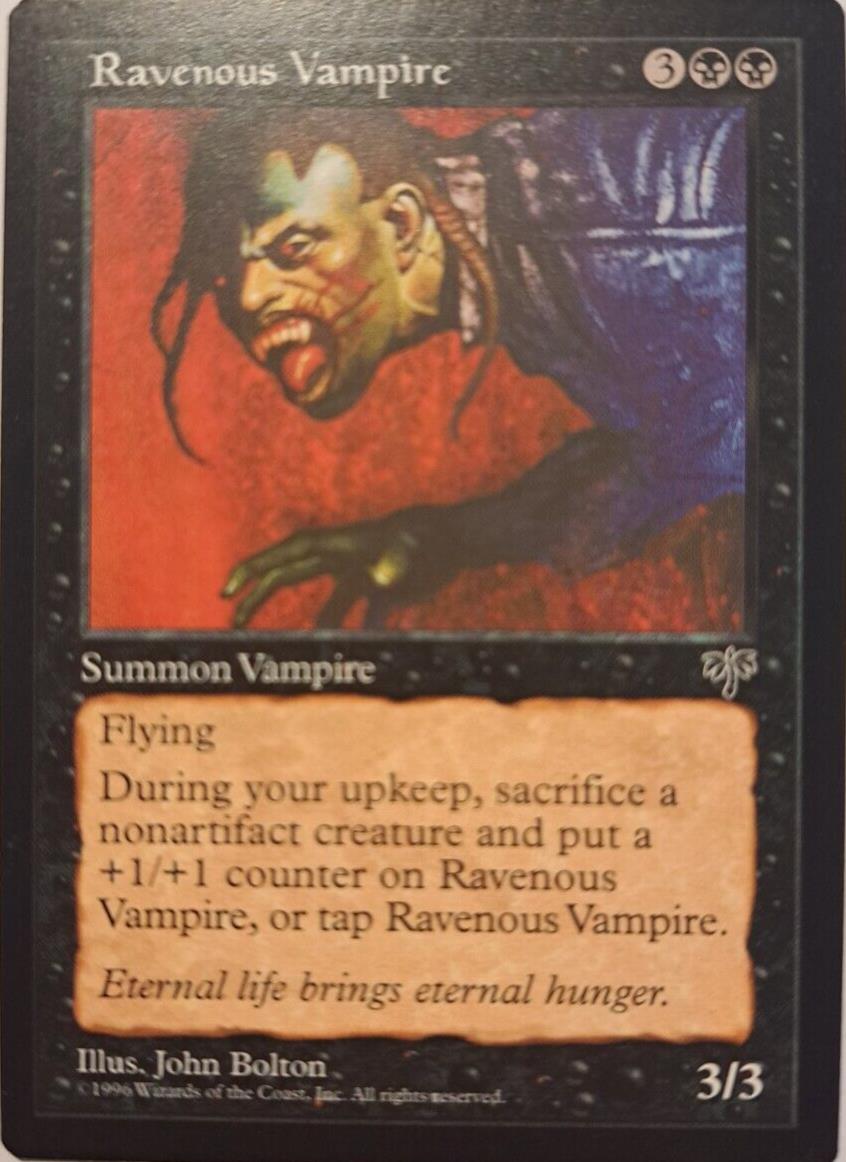 Ravenous Vampire - Mirage - MTG