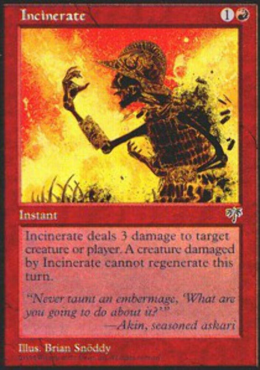 Incinerate Mirage - MTG