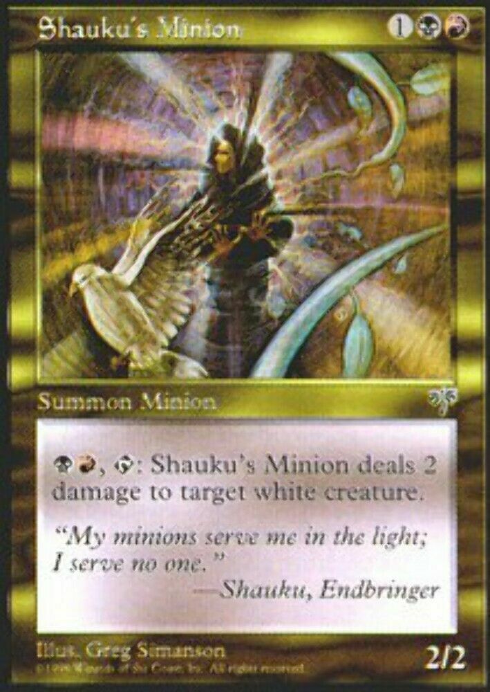 Shauku's Minion Mirage - MTG