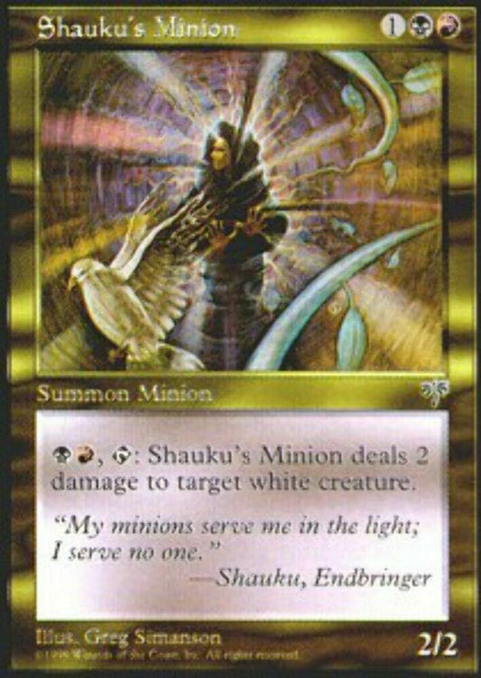 Shauku's Minion Mirage - MTG