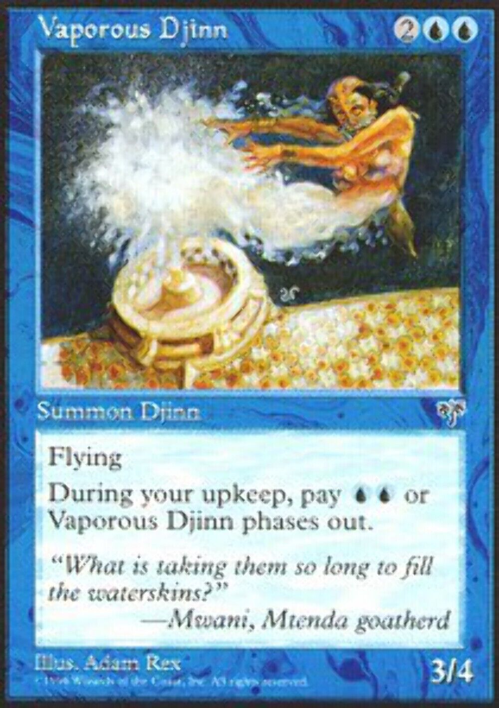 Vaporous Djinn Mirage - MTG