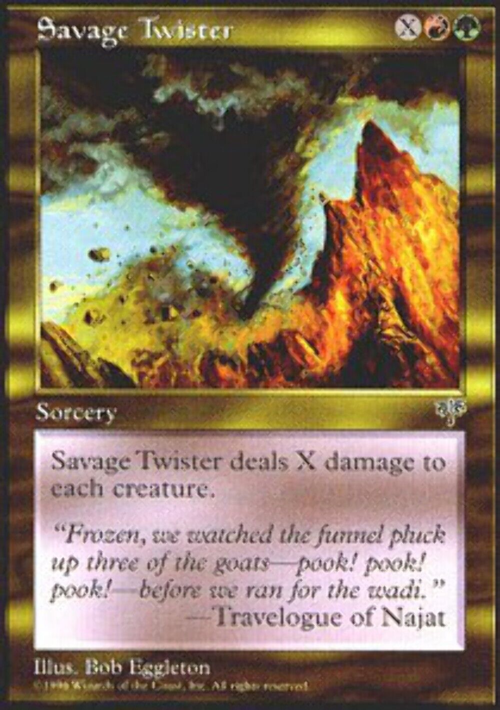 Savage Twister Mirage - MTG