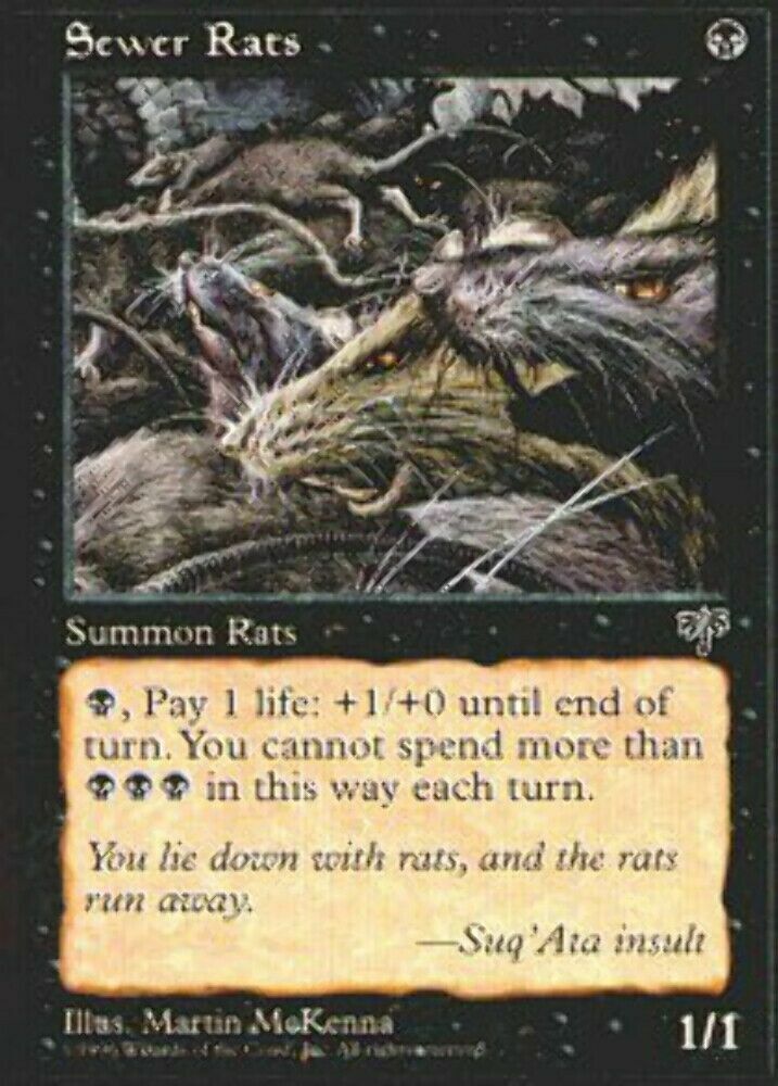Sewer Rats Mirage - MTG