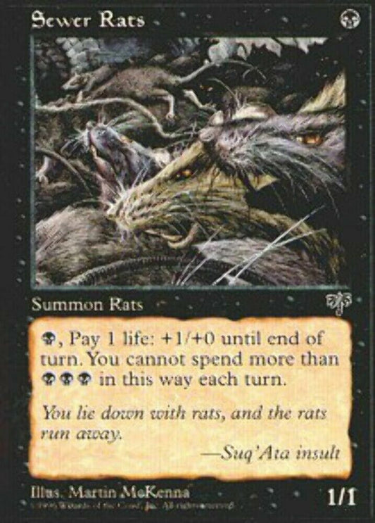 Sewer Rats Mirage - MTG