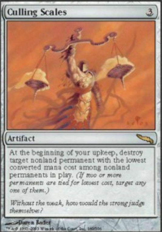 Culling Scales  - Mirrodin - MTG