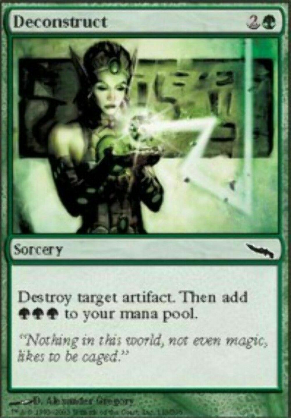 Deconstruct Mirrodin  - Mirrodin - MTG