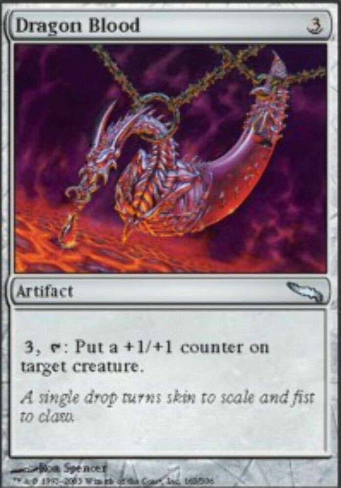 Dragon Blood Mirrodin - MTG