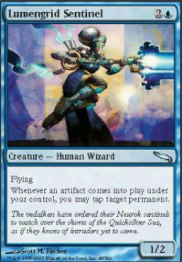 Lumengrid Sentinel Mirrodin - MTG