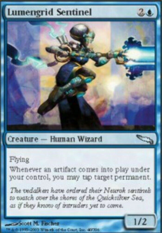 Lumengrid Sentinel Mirrodin - MTG