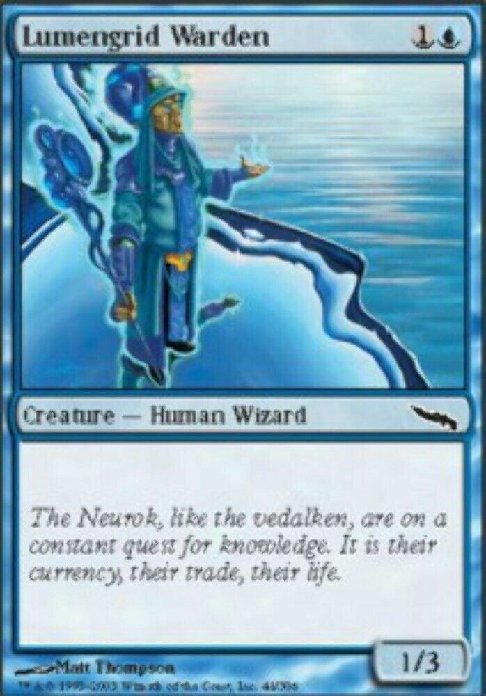 Lumengrid Warden Mirrodin - MTG