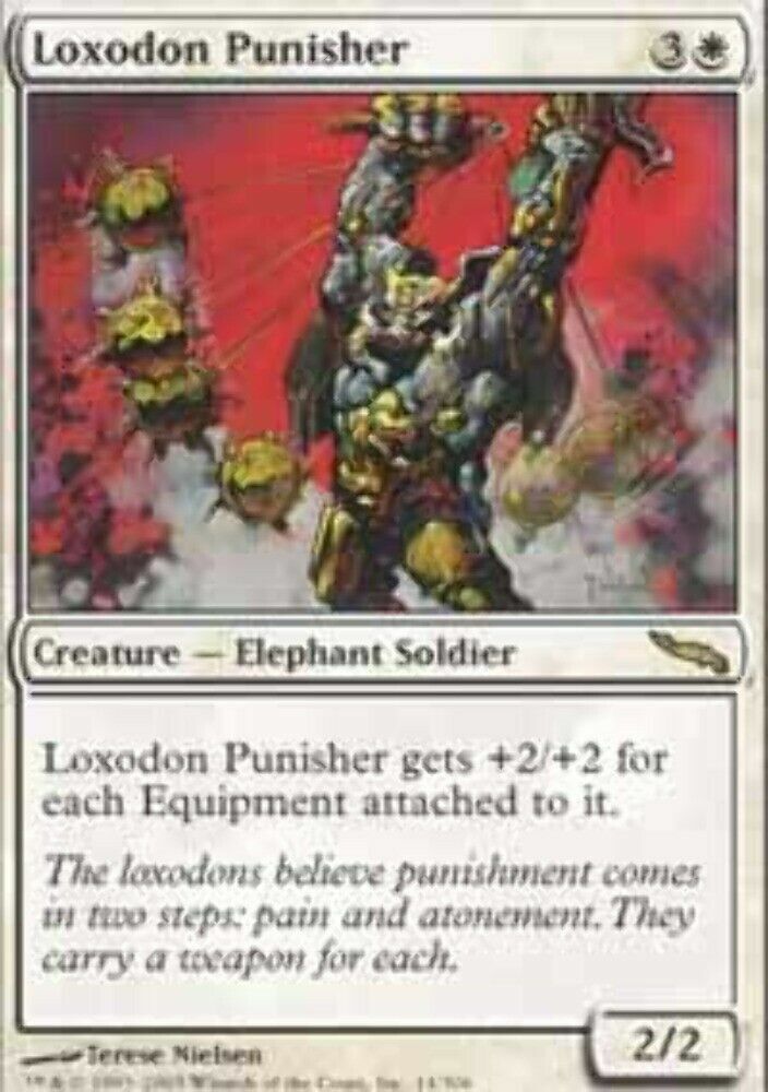 Loxodon Punisher Mirrodin - MTG