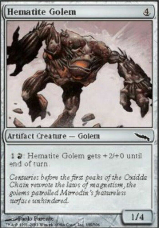 Hematite Golem Mirrodin - MTG