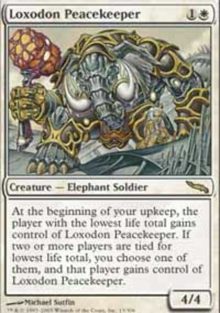 Loxodon Peacekeeper Mirrodin - MTG