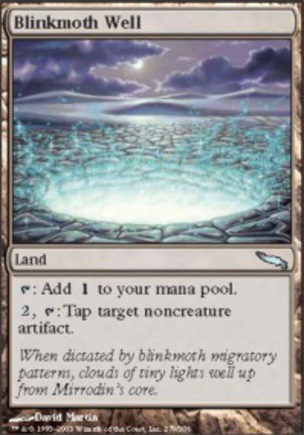 Blinkmoth Well Mirrodin - MTG