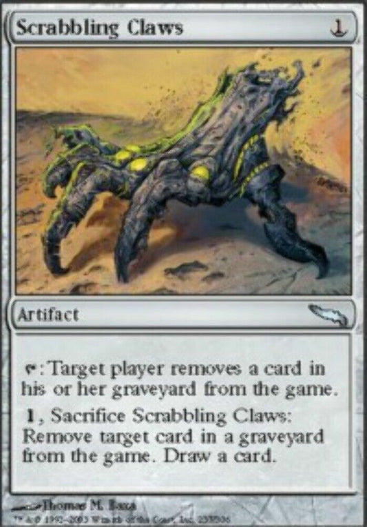 Scrabbling Claws Mirrodin - MTG