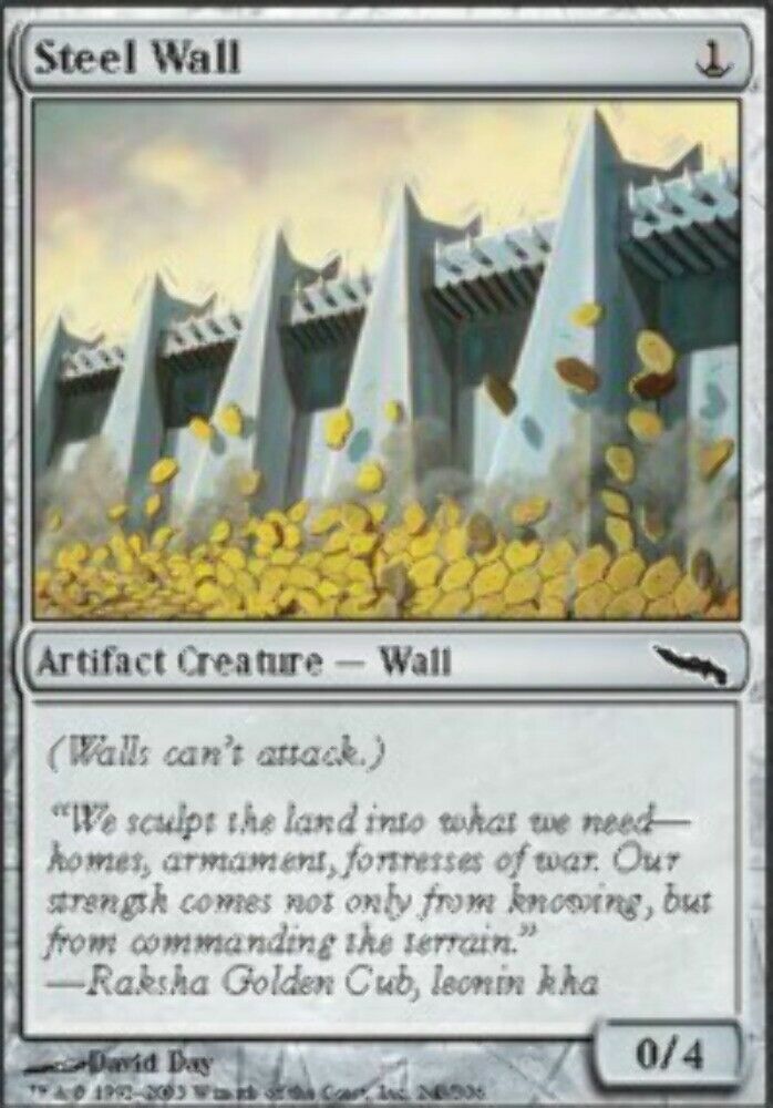 Steel Wall Mirrodin - MTG