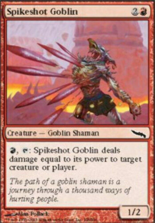 Spikeshot Goblin Mirrodin - MTG